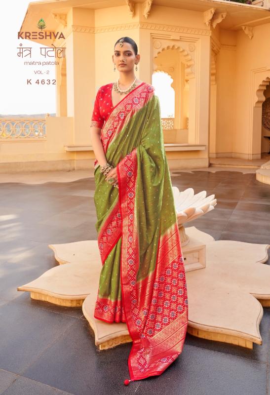 Kreshva mantra patola vol-2 patola sarees bulk